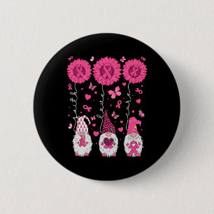 Badge Rond 5 Cm Amour Cure Gnomes Tournesol Fraternité Cancer Sens