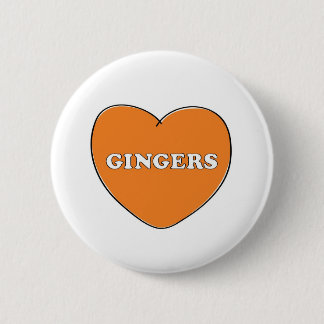 Badge Rond 5 Cm Amour de gingembre