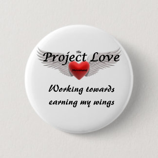 Badge Rond 5 Cm Amour de projet