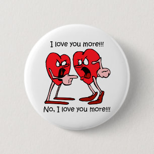 Badge Rond 5 Cm Amour drôle