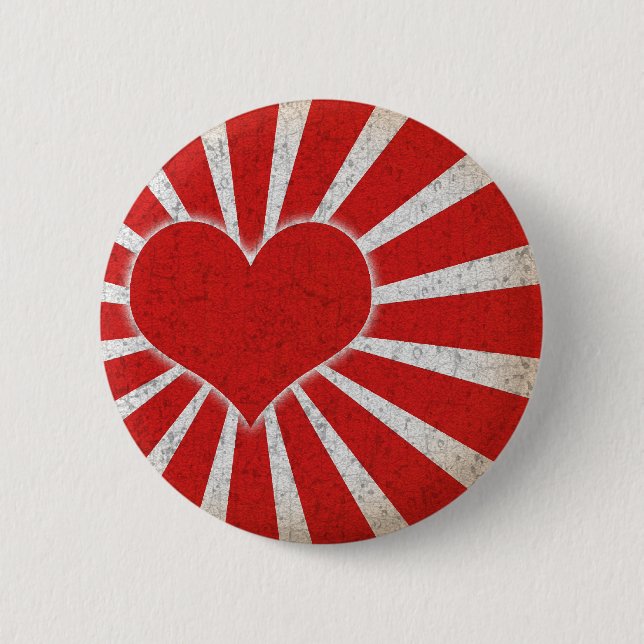 Badge Rond 5 Cm Amour en hausse (Devant)