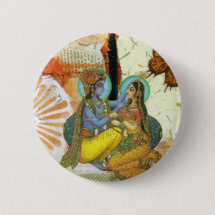 Badge Rond 5 Cm Amour éternel