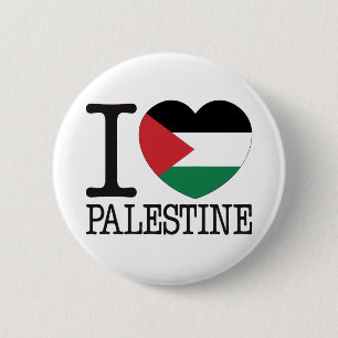 Badge Rond 5 Cm Amour v2 de la Palestine