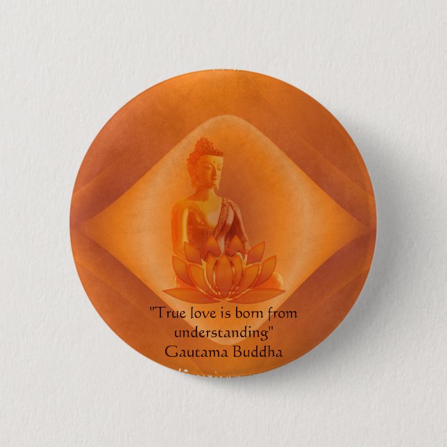 Badge Rond 5 Cm amour vrai (Devant)