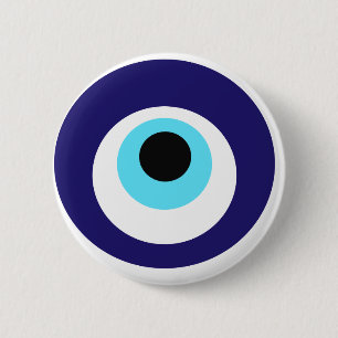 Badge Rond 5 Cm Amulette de Nazar (boncuğu de nazar)