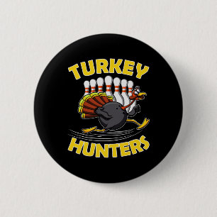 Badge Rond 5 Cm Amusant Bowling Kids Turquie Hunters