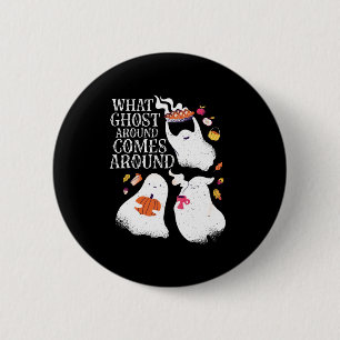 Badge Rond 5 Cm Amusant Halloween Ghost Pun Boo Dîner