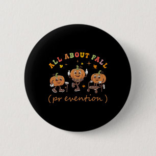 Badge Rond 5 Cm Amusant J'aime Prévention de l'automne Thanksgivin