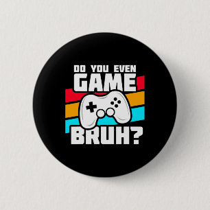 Badge Rond 5 Cm Amusant Joueur Vidéo - Jeu Console Pc - Jeu Vidéo