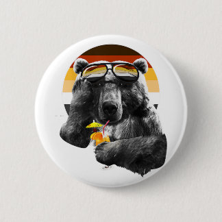 Badge Rond 5 Cm Amusante Fierté de l'ours gay LGBT