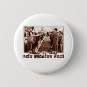 Badge Rond 5 Cm Amusement de décomposition de cerveau !