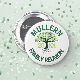 Badge Rond 5 Cm Amusement familial ! Réunion de famille personnali
