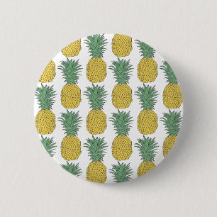 Badge Rond 5 Cm Ananas