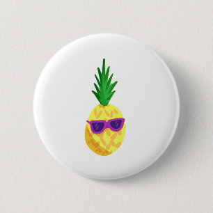 Badge Rond 5 Cm Ananas cool