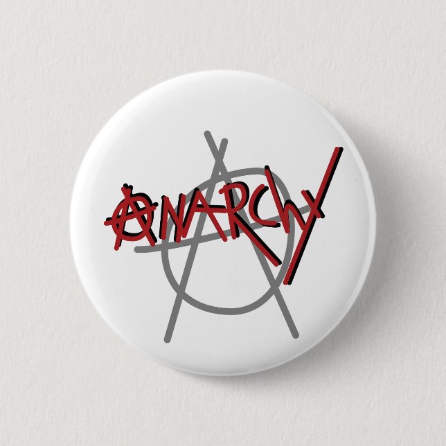 Badge Rond 5 Cm Anarchie (Devant)