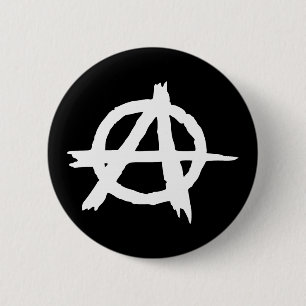 Badge Rond 5 Cm Anarchie
