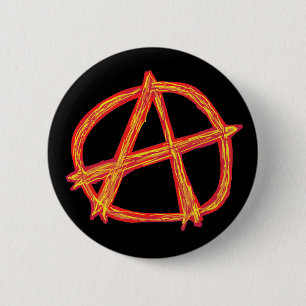 Badge Rond 5 Cm Anarchie