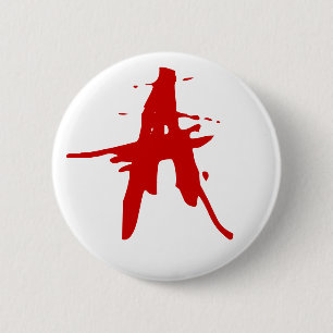 Badge Rond 5 Cm Anarchie A