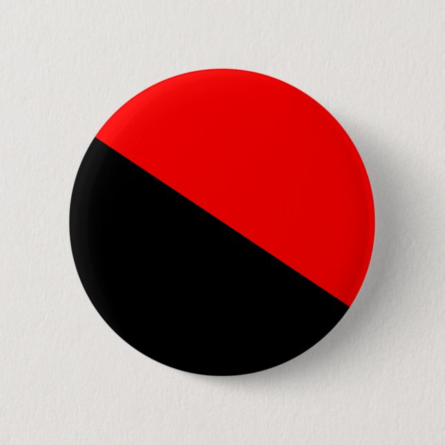 Badge Rond 5 Cm Anarchiste, drapeau politique de la Colombie (Devant)