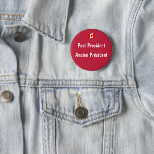 Badge Rond 5 Cm Ancien président