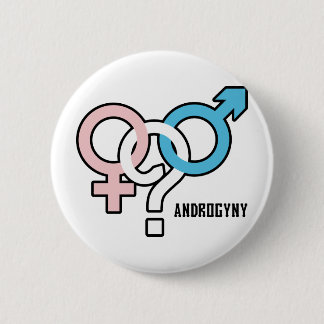 Badge Rond 5 Cm Androgyny