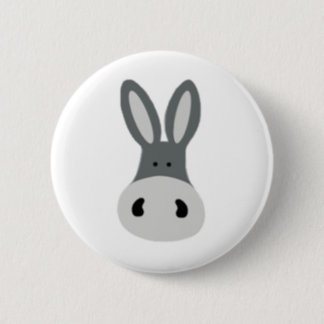 Badge Rond 5 Cm Âne de Charlie