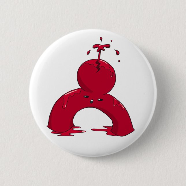 Badge Rond 5 Cm Anévrisme (Devant)