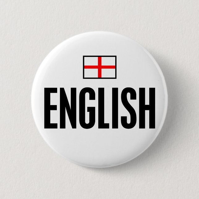 Badge Rond 5 Cm Anglais (Devant)