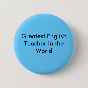 Badge Rond 5 Cm Anglais