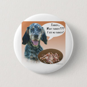 Badge Rond 5 Cm Anglais Setter Turquie