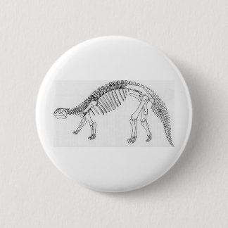 Badge Rond 5 Cm Ankylosaurus