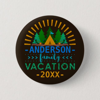 Badge Rond 5 Cm Année nommée faite sur commande des vacances en