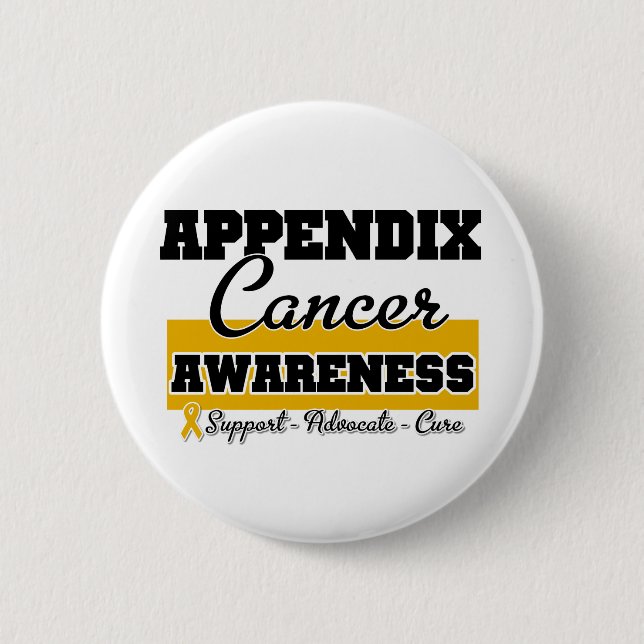 Badge Rond 5 Cm Annexe Sensibilisation au cancer (Devant)