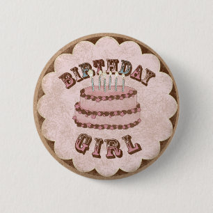 Badge Rond 5 Cm Anniversaire