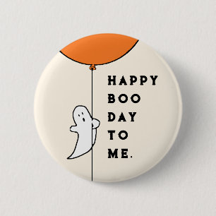 Badge Rond 5 Cm Anniversaire Halloween