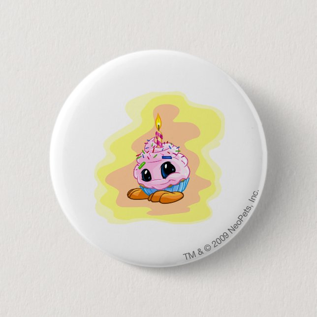 Badge Rond 5 Cm Anniversaire JubJub (Devant)