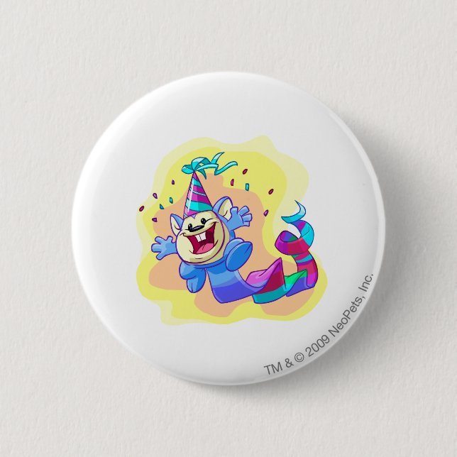 Badge Rond 5 Cm Anniversaire Meerca (Devant)