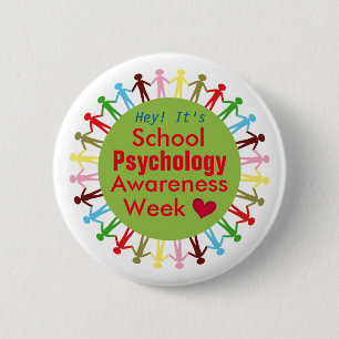 Badge Rond 5 Cm Annonce du bouton de semaine de conscience de