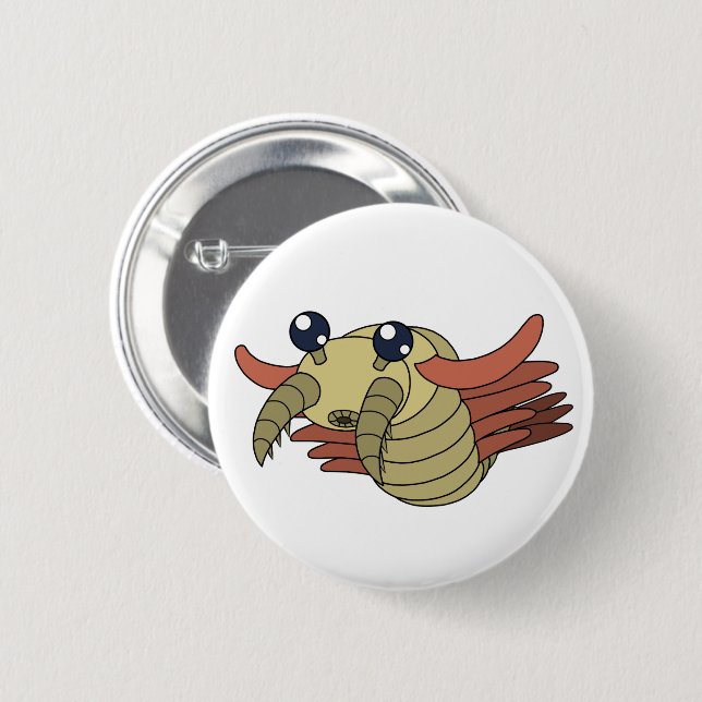 Badge Rond 5 Cm Anomalocaris ! (Devant & derrière)