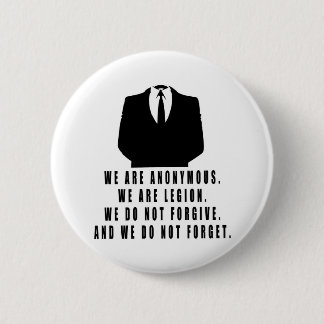 Badge Rond 5 Cm Anonyme