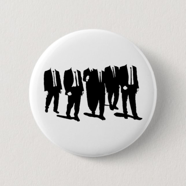 Badge Rond 5 Cm Anonymous (Devant)