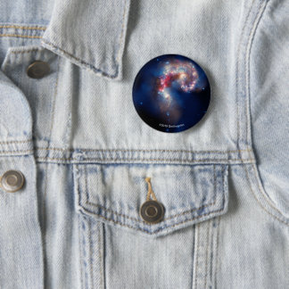 Badge Rond 5 Cm Antennes : Un spectacle galactique