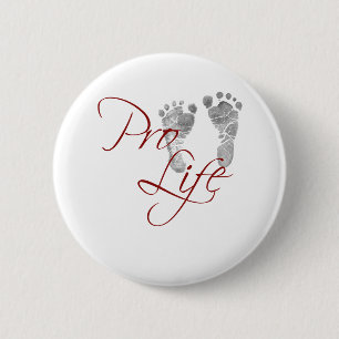 Badge Rond 5 Cm Anti-avortement
