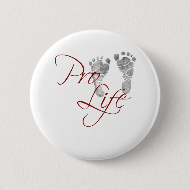 Badge Rond 5 Cm Anti-avortement (Devant)
