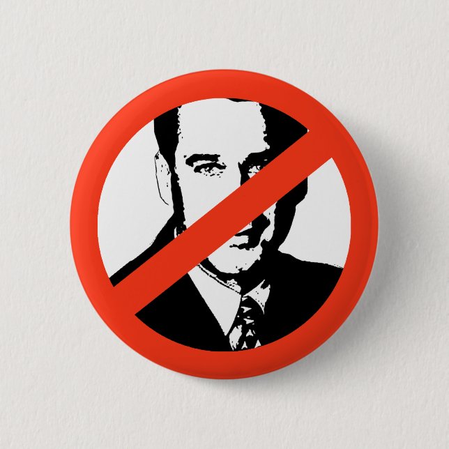 Badge Rond 5 Cm ANTI-BOEHNER : Anti-John Boehner (Devant)