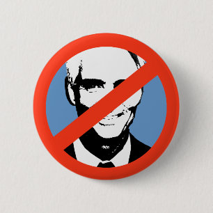 Badge Rond 5 Cm ANTI-CRIST : Vitesse d'Anti-Charlie Crist
