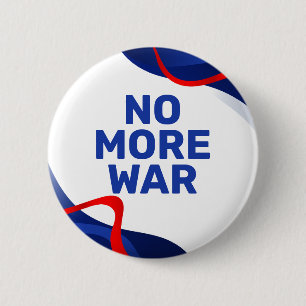 Badge Rond 5 Cm Anti-guerre politique