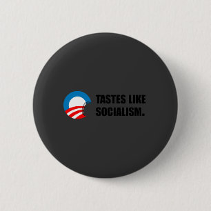 Badge Rond 5 Cm Anti-Obama Bumpersticker - les goûts aiment le