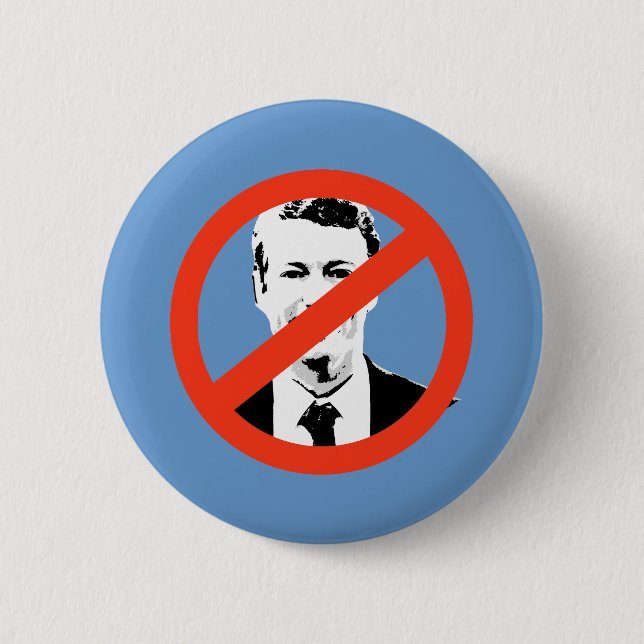 BADGE ROND 5 CM ANTI-RAND PAUL (Devant)