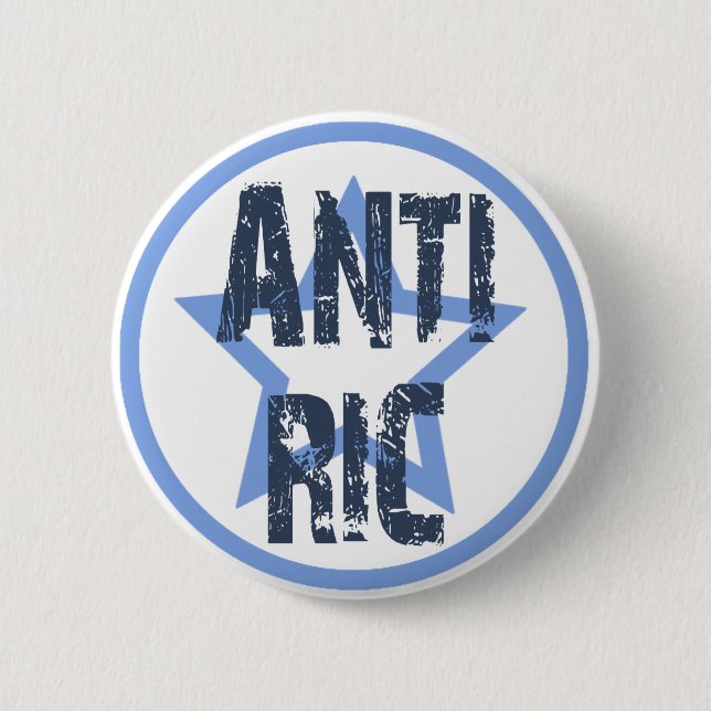 Badge Rond 5 Cm Anti-RIC (Devant)